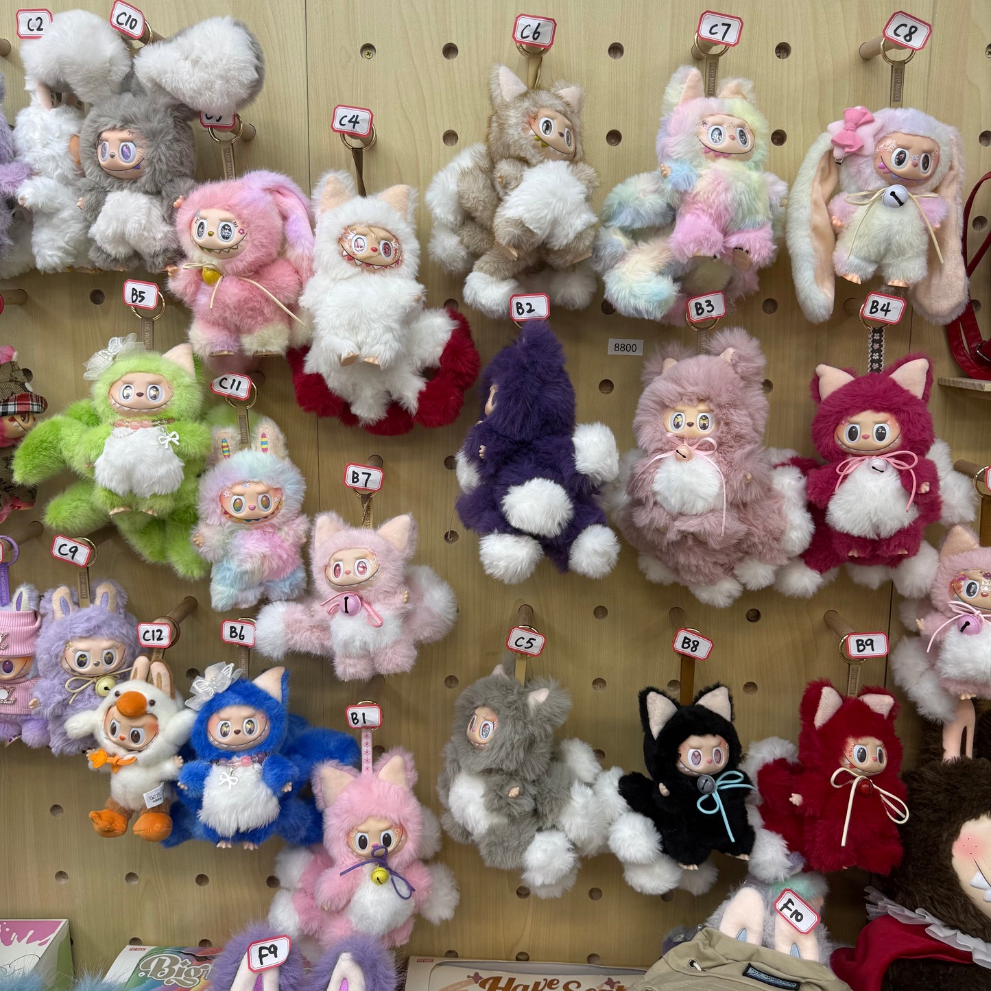 本店の改造ラブブと洋服セットを選ぶリンク専用カスタマー