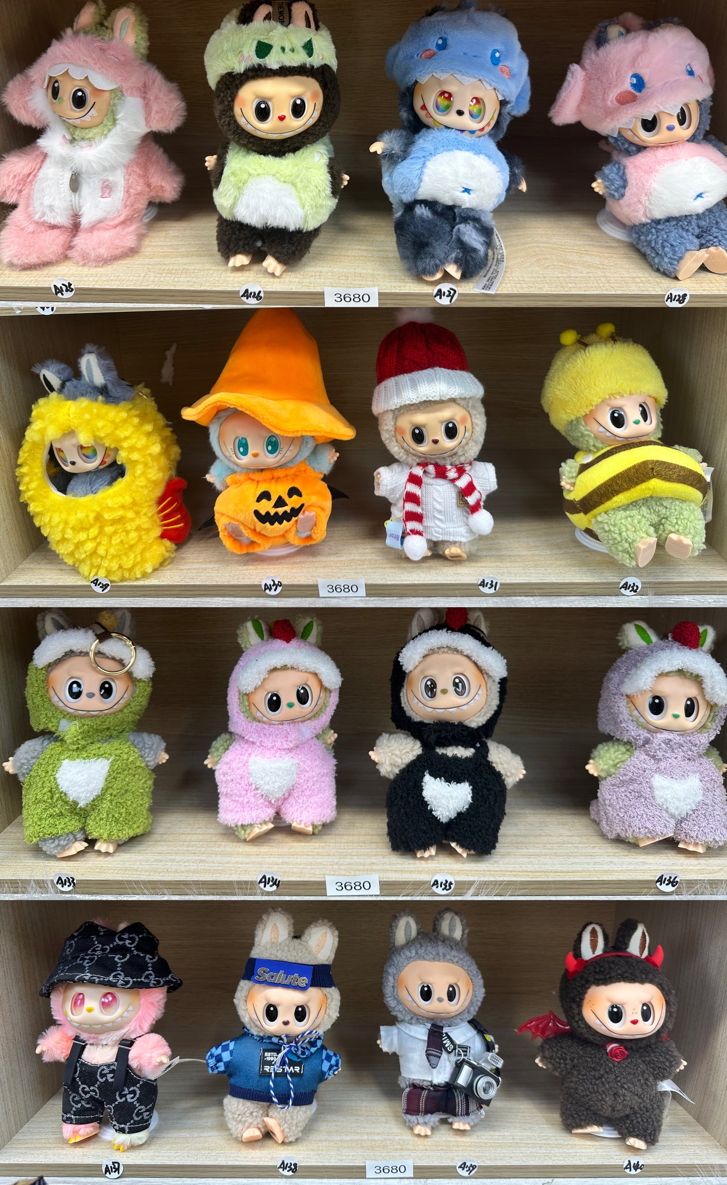 ブブショップで1000円を前払いすると、自分の専用カゴがもらえます。（ニックネームを記入してください）